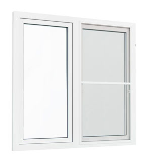 Окно ПВХ 1450 x 1415 двухкамерное - EXPROF Practica
 Ликино-Дулёво