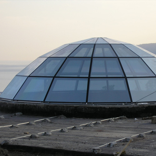 Ремонт стеклянного купола Ликино-Дулёво