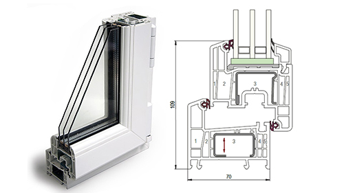 Балконный блок 1500 x 2200 - REHAU Delight-Design 32 мм Ликино-Дулёво