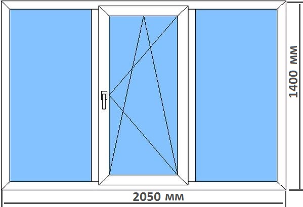 Стандартные размеры пластиковых окон в типовых домах Ликино-Дулёво